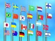Spel Vlag Puzzle Jam: Versamel vlae  aanlyn