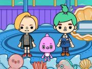 Spel Toca Boca: besienswaardighede  aanlyn
