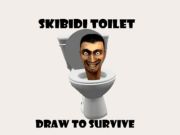 Spel Skibidi toilet trek om te oorleef  aanlyn