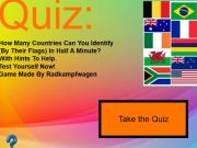 Spel 30s Easy Flag Quiz  aanlyn