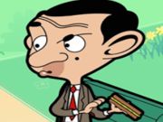 Spel Mnr Bean skuif legkaart  aanlyn
