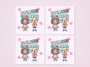 Spel Toca Life Memory Card Match  aanlyn