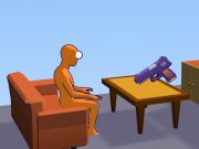 Spel Ragdoll Gun Shooter: Cannon Spinner Playground  aanlyn