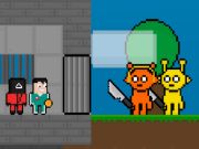 Spel Sprunki 456 Squid Cookie  aanlyn