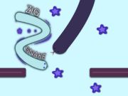 Spel Zig zag slang  aanlyn