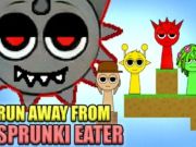 Spel Hardloop weg van Sprunki Eater  aanlyn