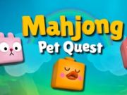 Spel Mahjong Pet Quest  aanlyn