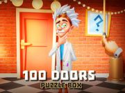 Spel 100 deure legkaartkas  aanlyn