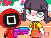 Spel Jigsaw Puzzle: Squid Game vs Avatar aanlyn Spel Jigsaw Puzzle: Squid Game vs Avatar aanlyn