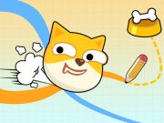Spel Doge Rush Draw huis Puzzle  aanlyn