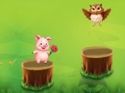Spel Piggys bos paniek  aanlyn