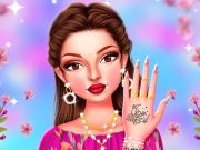 Spel Celebrity Spring Manicure Design  aanlyn