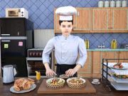 Spel Cafe -eienaar Business Simulator  aanlyn