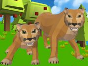 Spel Cougar Simulator: Groot katte  aanlyn