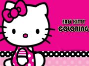 Spel Maklike kleur Kitty  aanlyn