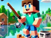Spel Noob pret visvang  aanlyn