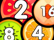 Spel Merge Balls Shooter 2048 Connect Fruit  aanlyn