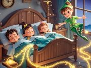Spel Vind die verskille: Peter Pan  aanlyn