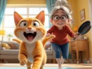 Spel Slegte kat simulator  aanlyn