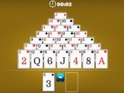 Spel Pyramid Solitaire  aanlyn