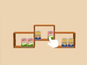 Spel Sorteer wedstryd 3D -goedere -legkaart  aanlyn