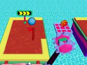 Spel Bal: pad deur hindernisse aanlyn