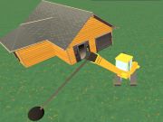 Spel Punching graaf: ineenstorting! aanlyn