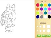 Spel Chibi labubu kleurboek vir kinders aanlyn