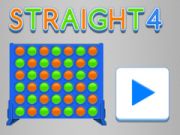 Spel Reguit 4  aanlyn
