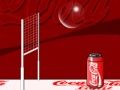 Spel Coca-Cola-vlugbal  aanlyn