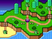 Spel Super Mario World Legend of the Four Keys aanlyn