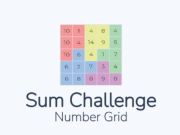 Spel Som Challenge Number Grid aanlyn