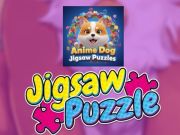 Spel Anime honde legkaarte aanlyn
