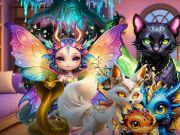 Spel Geheimsinnige bekendes betowerde bestiary aanlyn