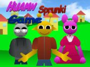 Spel Sprunki 1996 menslike weergawe aanlyn