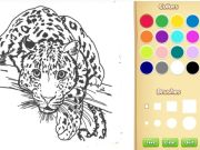 Spel Realistiese diere kleurboek vir kinders aanlyn