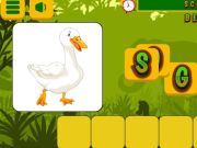 Spel Woorddiere vir kinders aanlyn