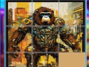 Spel Gorilla gly raaisels aanlyn
