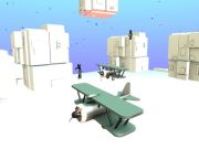 Spel Stickman Airplane aanlyn