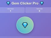 Spel Gem Clicker Pro aanlyn