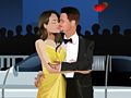 Spel Angelina en Brad Kissing  aanlyn