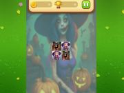 Spel Halloween Witch Memory Match aanlyn