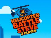 Spel Helikopter Battle Steve 2 -speler aanlyn