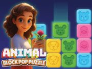 Spel Dierblok Pop-legkaart aanlyn