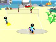 Spel Stickman Beach Volleyball aanlyn