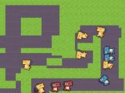 Spel Dino Defense 2d aanlyn