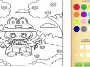 Spel Oulike Labubu-kleurboek vir kinders aanlyn