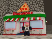 Spel OBBY Pizza Aflewering aanlyn
