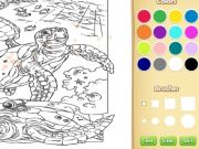 Spel Sea Animal Coloring Book aanlyn