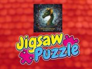 Spel Realistiese draak legkaart aanlyn